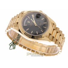Rolex Day-Date 40 Black ref. 228238 President oro giallo 18kt nuovo